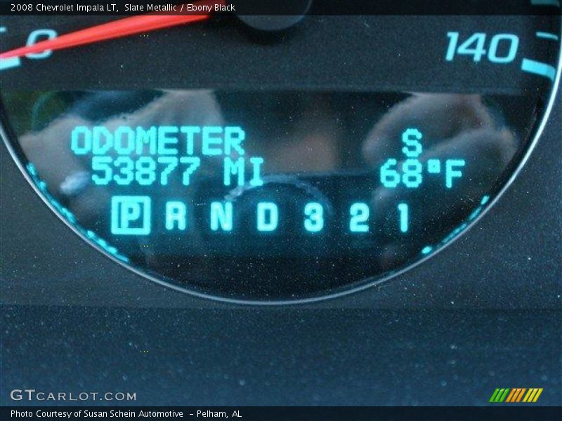 Slate Metallic / Ebony Black 2008 Chevrolet Impala LT