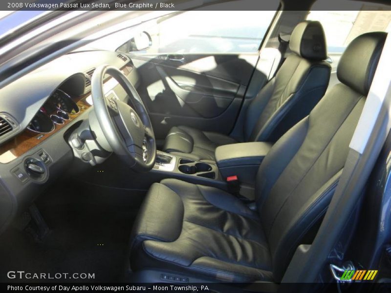 Blue Graphite / Black 2008 Volkswagen Passat Lux Sedan