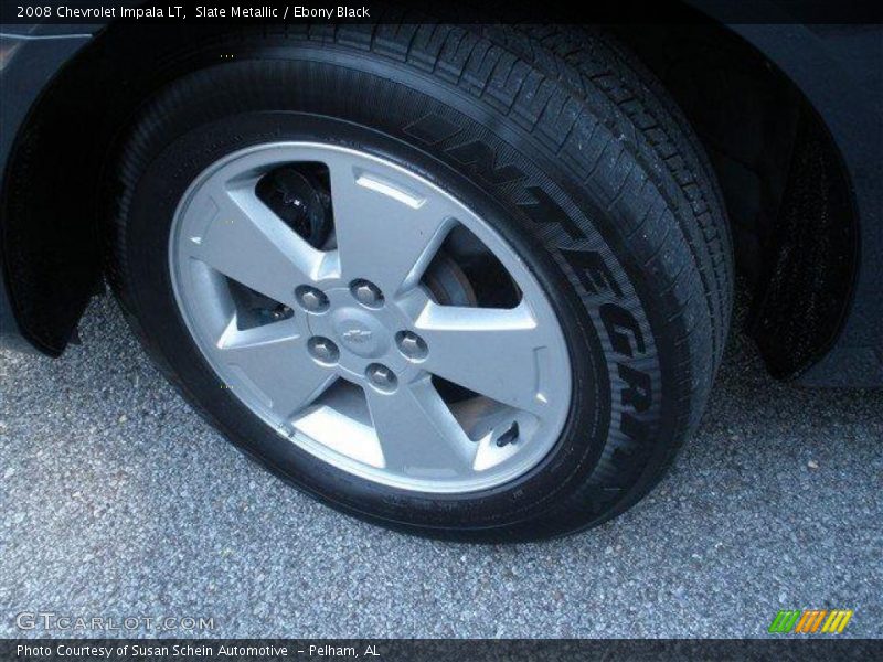 Slate Metallic / Ebony Black 2008 Chevrolet Impala LT