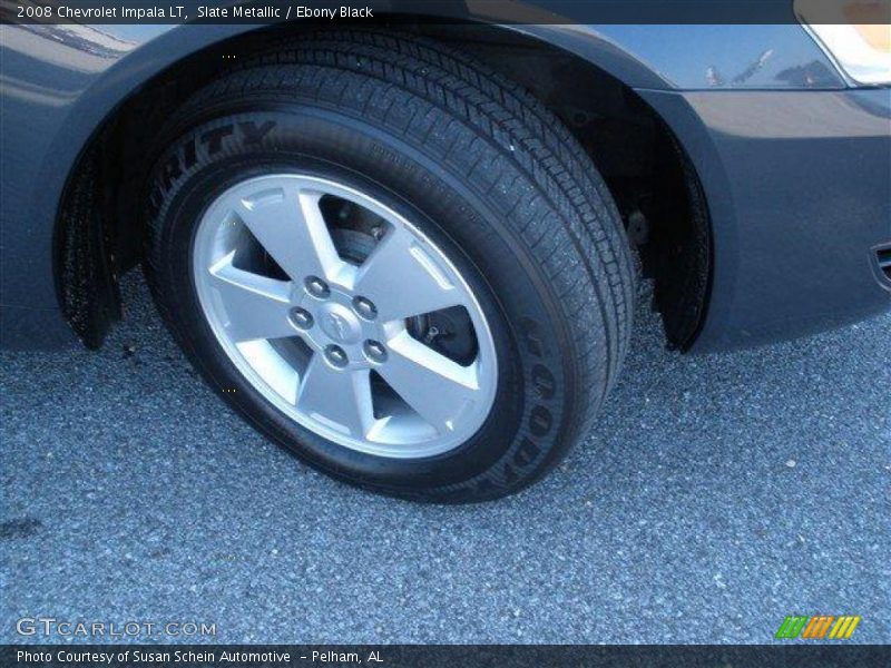 Slate Metallic / Ebony Black 2008 Chevrolet Impala LT