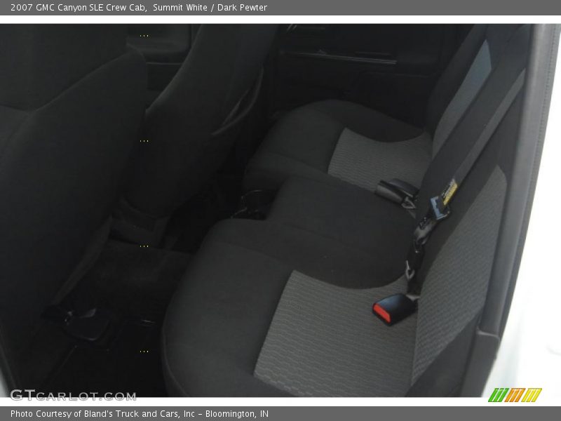 Summit White / Dark Pewter 2007 GMC Canyon SLE Crew Cab