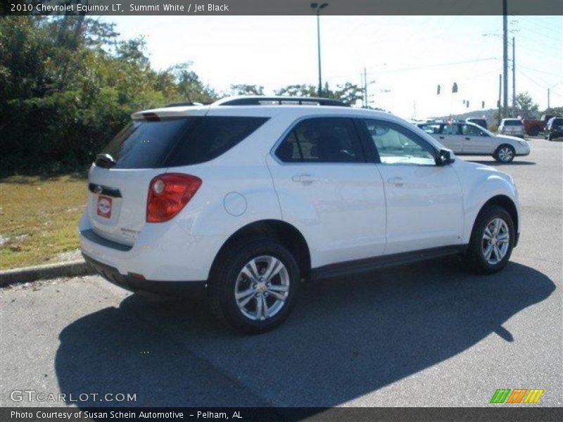 Summit White / Jet Black 2010 Chevrolet Equinox LT