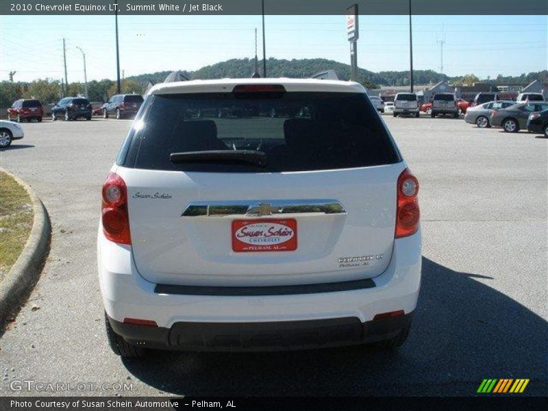 Summit White / Jet Black 2010 Chevrolet Equinox LT