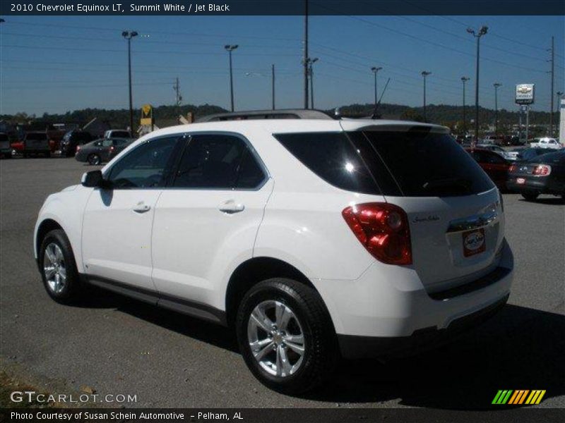 Summit White / Jet Black 2010 Chevrolet Equinox LT