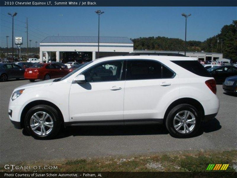Summit White / Jet Black 2010 Chevrolet Equinox LT