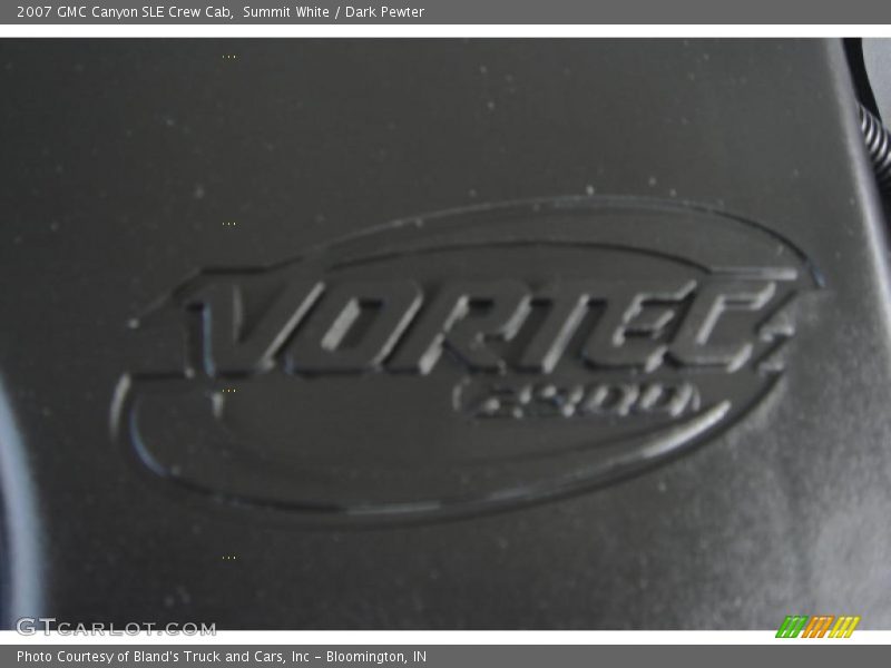 Summit White / Dark Pewter 2007 GMC Canyon SLE Crew Cab