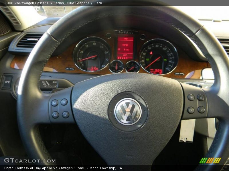 Blue Graphite / Black 2008 Volkswagen Passat Lux Sedan