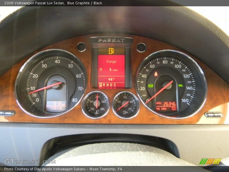 Blue Graphite / Black 2008 Volkswagen Passat Lux Sedan