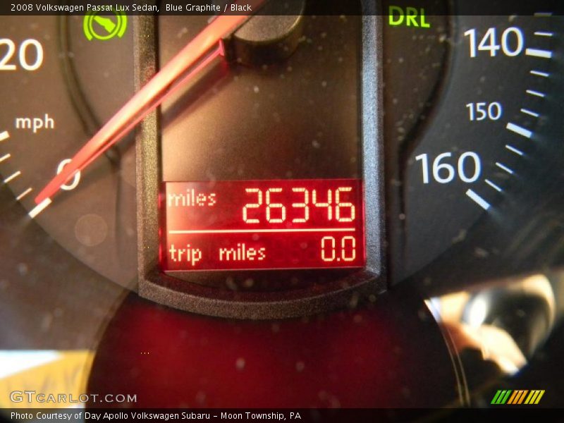 Blue Graphite / Black 2008 Volkswagen Passat Lux Sedan
