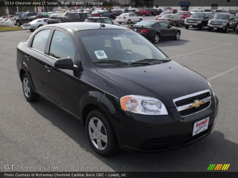 Black Granite / Charcoal 2010 Chevrolet Aveo LT Sedan