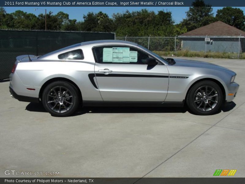  2011 Mustang V6 Mustang Club of America Edition Coupe Ingot Silver Metallic