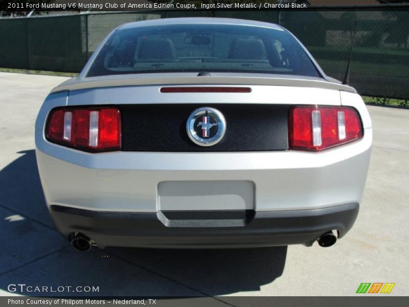  2011 Mustang V6 Mustang Club of America Edition Coupe Ingot Silver Metallic