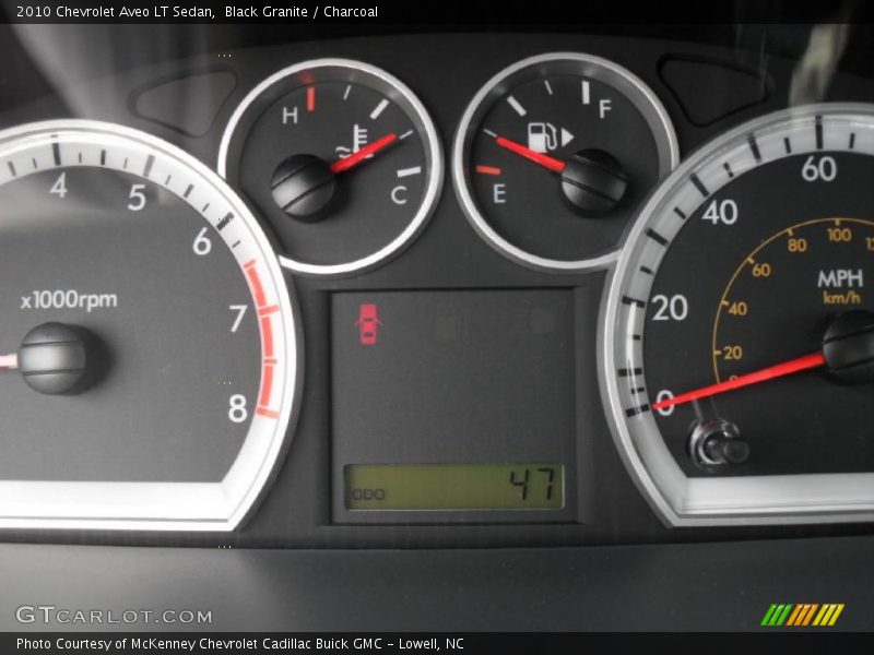 Black Granite / Charcoal 2010 Chevrolet Aveo LT Sedan