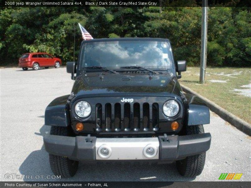 Black / Dark Slate Gray/Med Slate Gray 2008 Jeep Wrangler Unlimited Sahara 4x4