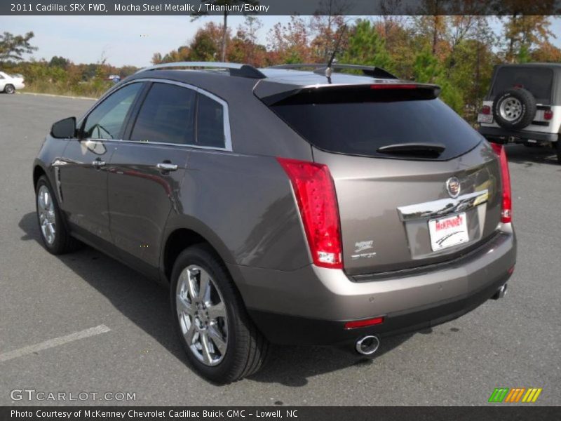 Mocha Steel Metallic / Titanium/Ebony 2011 Cadillac SRX FWD