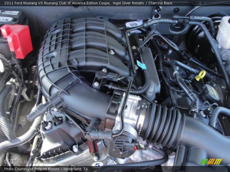  2011 Mustang V6 Mustang Club of America Edition Coupe Engine - 3.7 Liter DOHC 24-Valve TiVCT V6