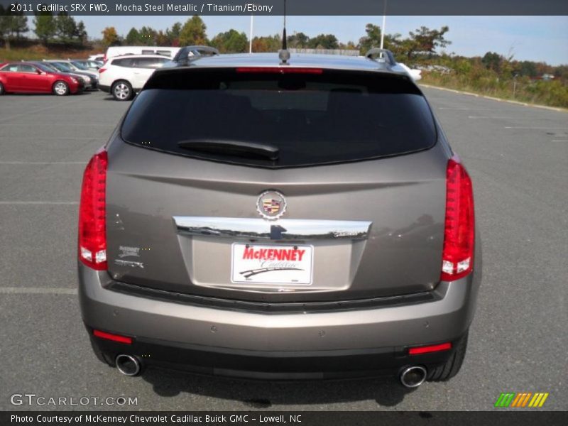 Mocha Steel Metallic / Titanium/Ebony 2011 Cadillac SRX FWD
