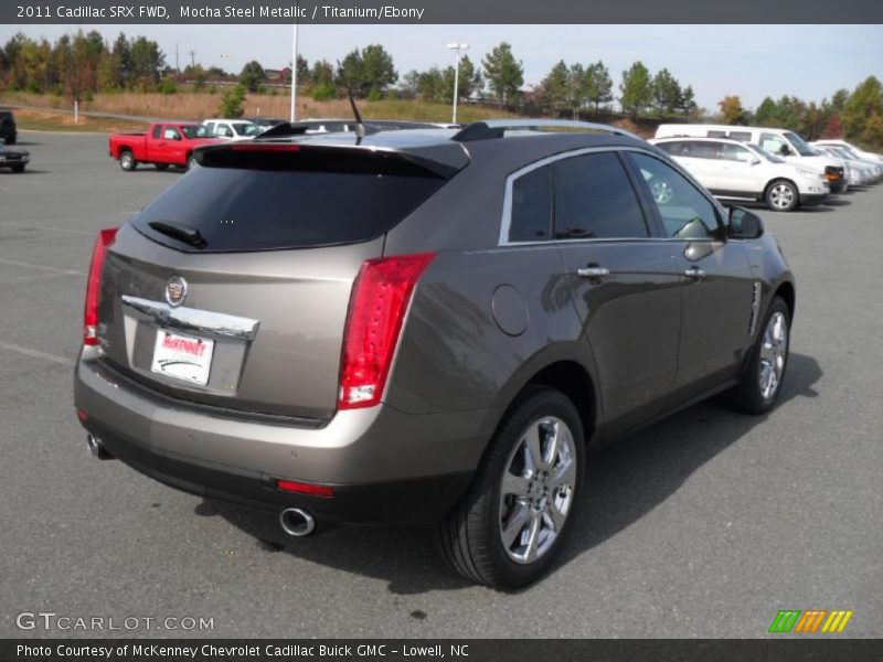 Mocha Steel Metallic / Titanium/Ebony 2011 Cadillac SRX FWD
