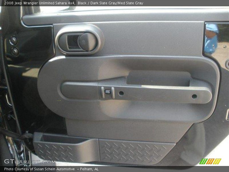 Black / Dark Slate Gray/Med Slate Gray 2008 Jeep Wrangler Unlimited Sahara 4x4