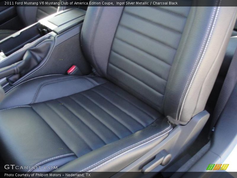 Ingot Silver Metallic / Charcoal Black 2011 Ford Mustang V6 Mustang Club of America Edition Coupe