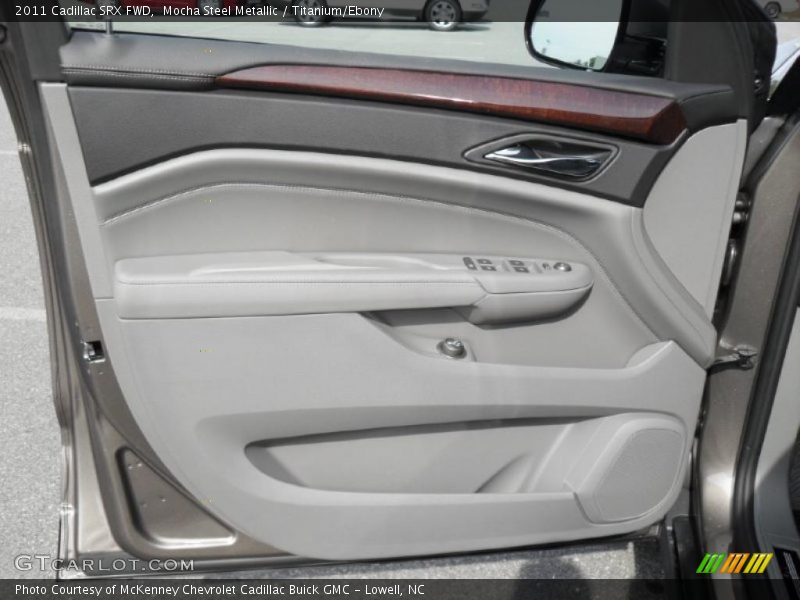 Mocha Steel Metallic / Titanium/Ebony 2011 Cadillac SRX FWD
