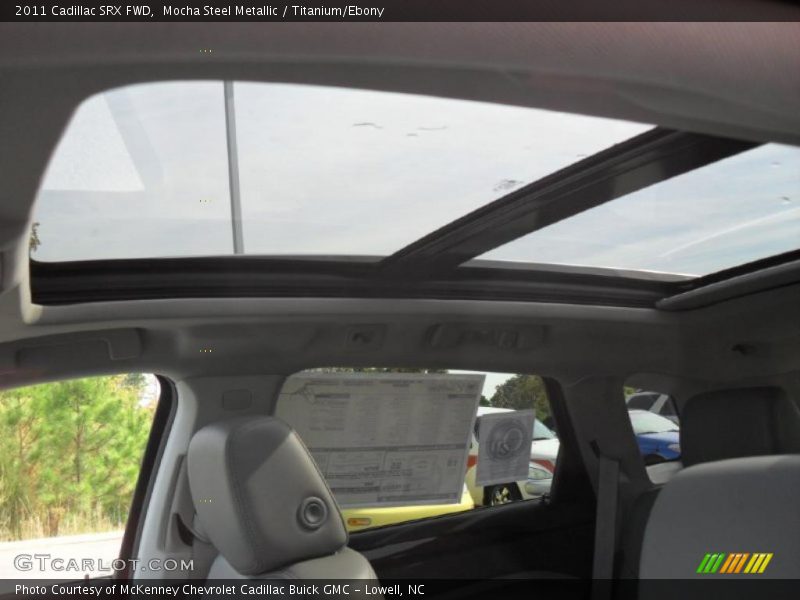 Mocha Steel Metallic / Titanium/Ebony 2011 Cadillac SRX FWD