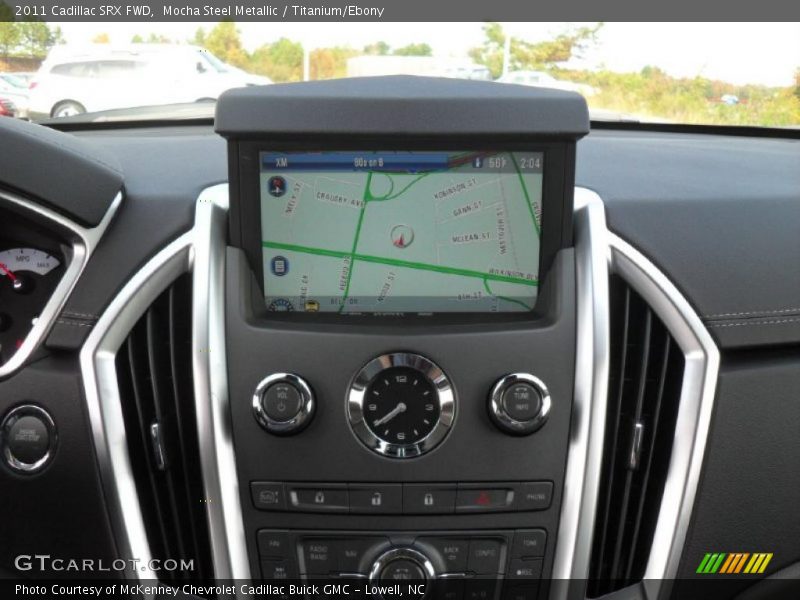 Mocha Steel Metallic / Titanium/Ebony 2011 Cadillac SRX FWD