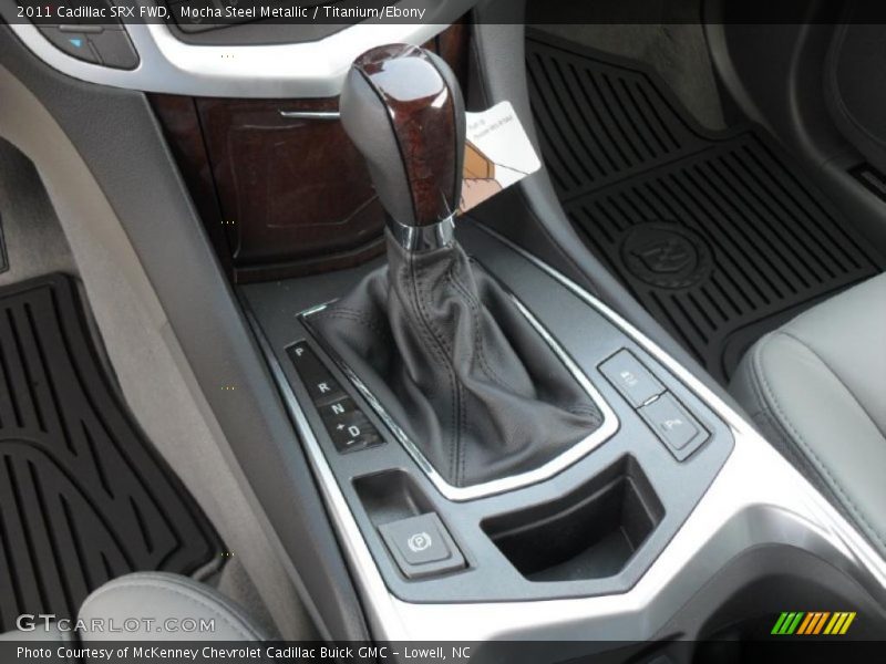 Mocha Steel Metallic / Titanium/Ebony 2011 Cadillac SRX FWD