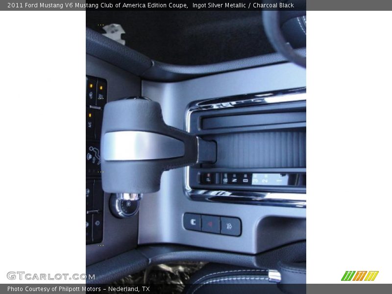 Ingot Silver Metallic / Charcoal Black 2011 Ford Mustang V6 Mustang Club of America Edition Coupe