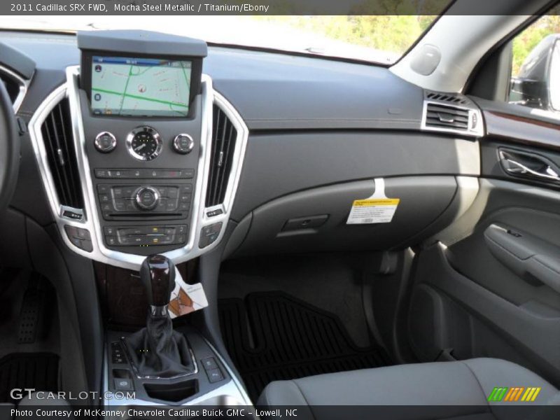 Mocha Steel Metallic / Titanium/Ebony 2011 Cadillac SRX FWD