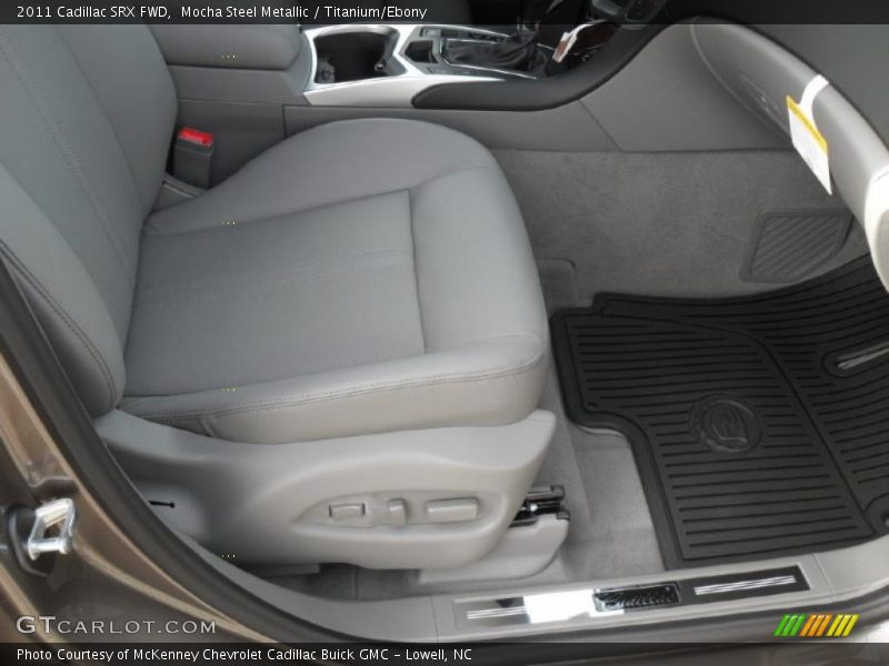 Mocha Steel Metallic / Titanium/Ebony 2011 Cadillac SRX FWD