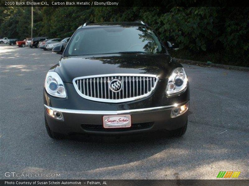 Carbon Black Metallic / Ebony/Ebony 2010 Buick Enclave CXL