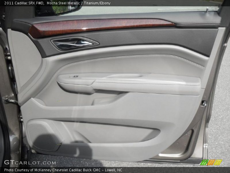 Mocha Steel Metallic / Titanium/Ebony 2011 Cadillac SRX FWD