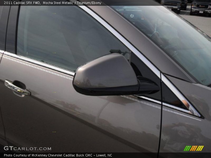 Mocha Steel Metallic / Titanium/Ebony 2011 Cadillac SRX FWD