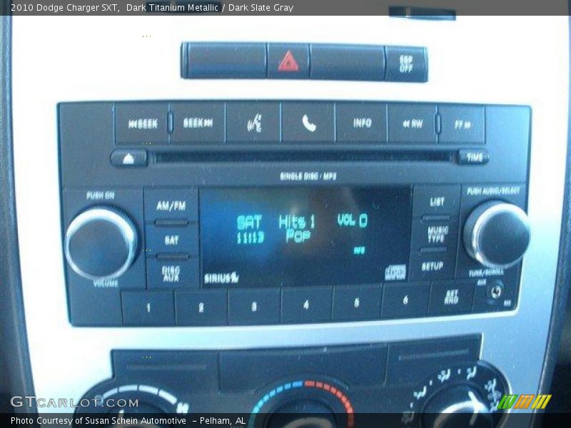 Dark Titanium Metallic / Dark Slate Gray 2010 Dodge Charger SXT