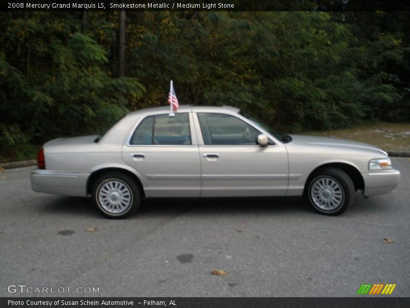 Smokestone Metallic / Medium Light Stone 2008 Mercury Grand Marquis LS