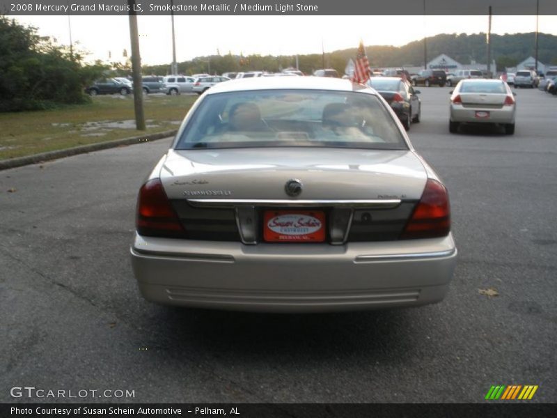 Smokestone Metallic / Medium Light Stone 2008 Mercury Grand Marquis LS