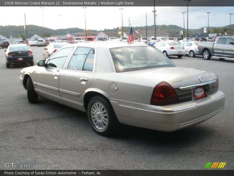 Smokestone Metallic / Medium Light Stone 2008 Mercury Grand Marquis LS
