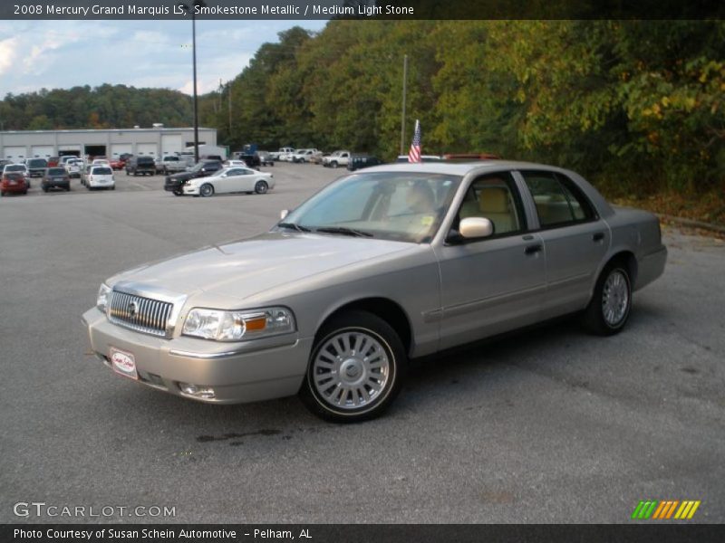 Smokestone Metallic / Medium Light Stone 2008 Mercury Grand Marquis LS