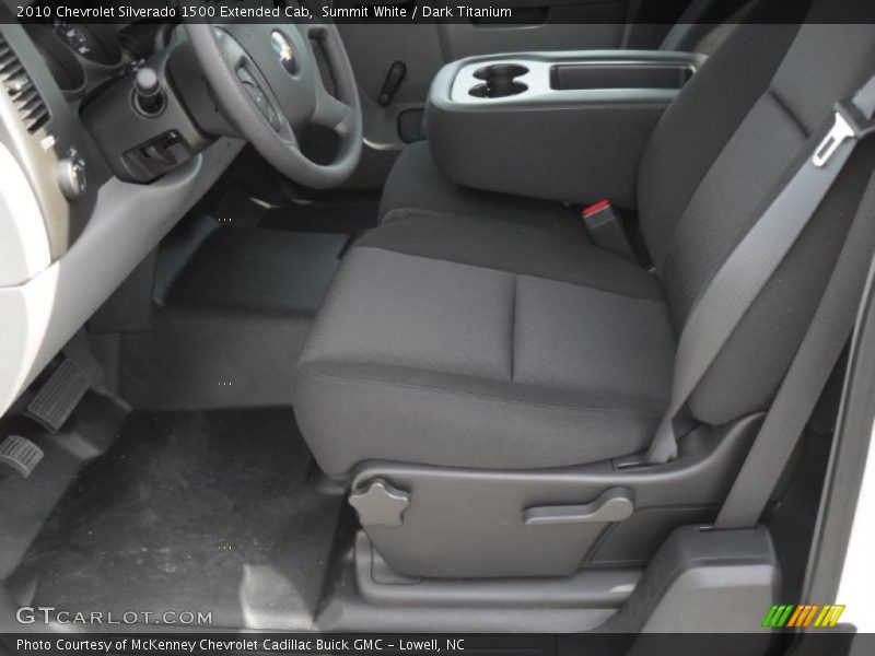  2010 Silverado 1500 Extended Cab Dark Titanium Interior