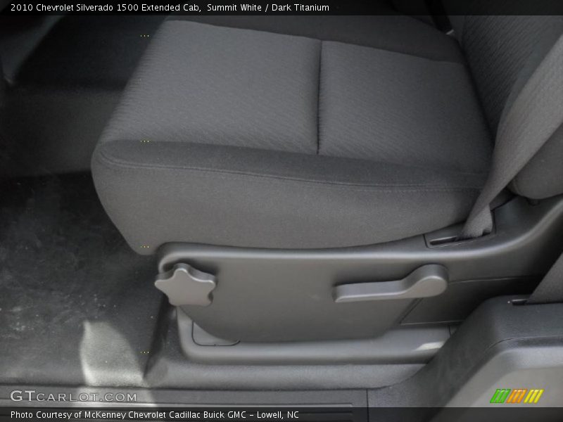 Summit White / Dark Titanium 2010 Chevrolet Silverado 1500 Extended Cab