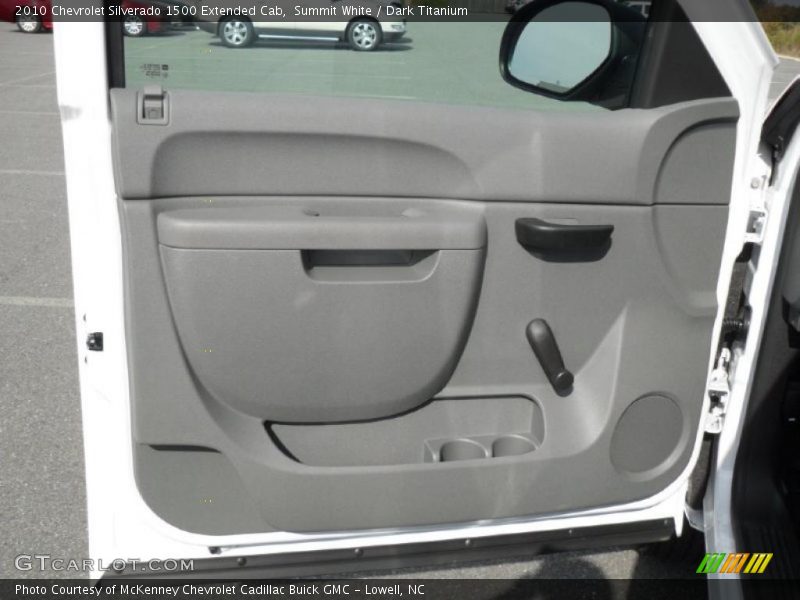 Door Panel of 2010 Silverado 1500 Extended Cab