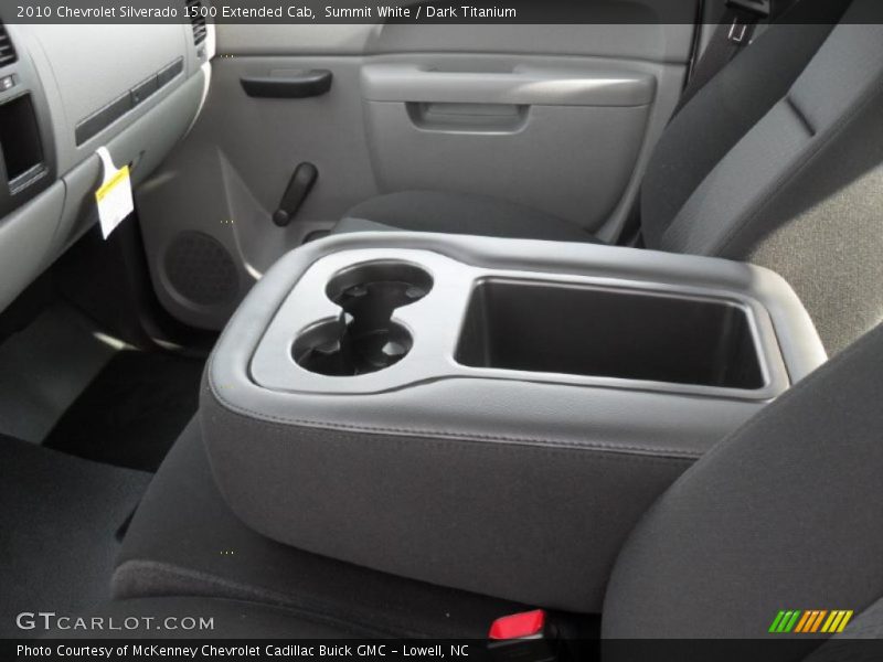 Summit White / Dark Titanium 2010 Chevrolet Silverado 1500 Extended Cab