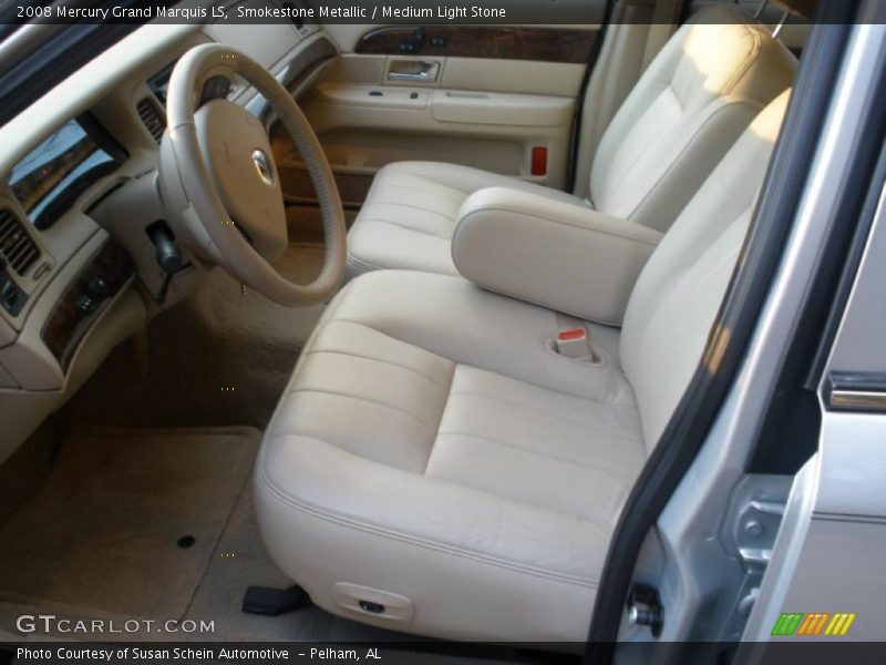 Smokestone Metallic / Medium Light Stone 2008 Mercury Grand Marquis LS