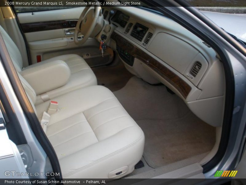 Smokestone Metallic / Medium Light Stone 2008 Mercury Grand Marquis LS