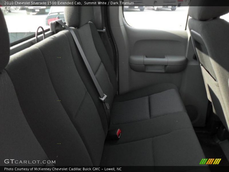 Summit White / Dark Titanium 2010 Chevrolet Silverado 1500 Extended Cab