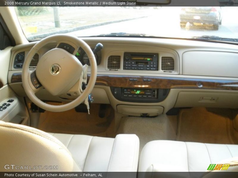 Smokestone Metallic / Medium Light Stone 2008 Mercury Grand Marquis LS