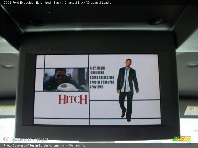 Black / Charcoal Black/Chaparral Leather 2008 Ford Expedition EL Limited
