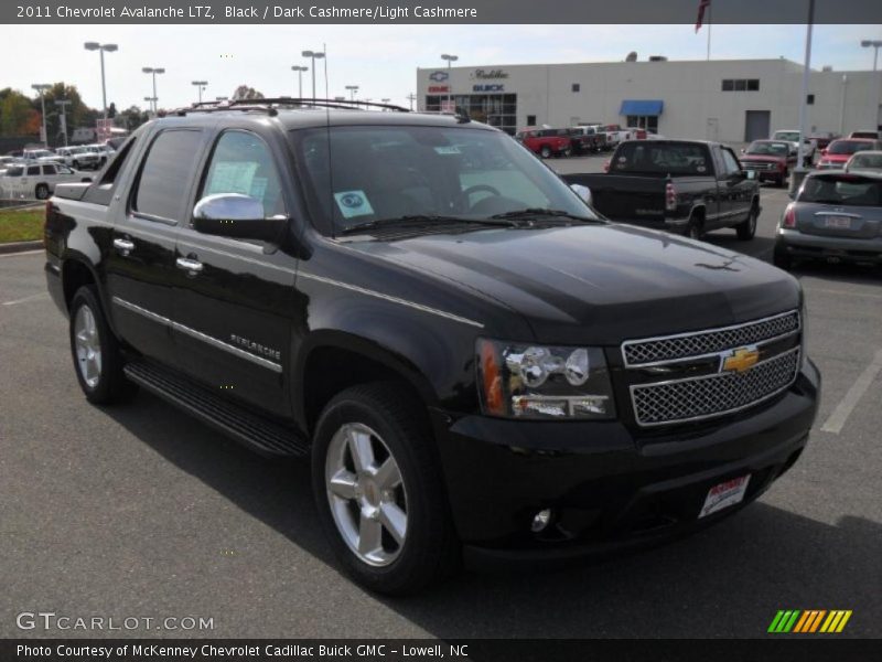 Black / Dark Cashmere/Light Cashmere 2011 Chevrolet Avalanche LTZ