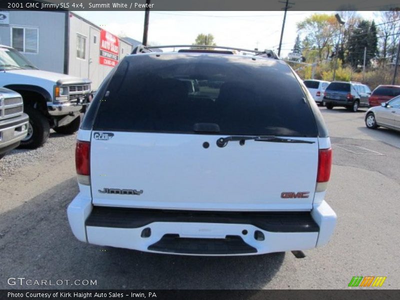 Summit White / Pewter 2001 GMC Jimmy SLS 4x4